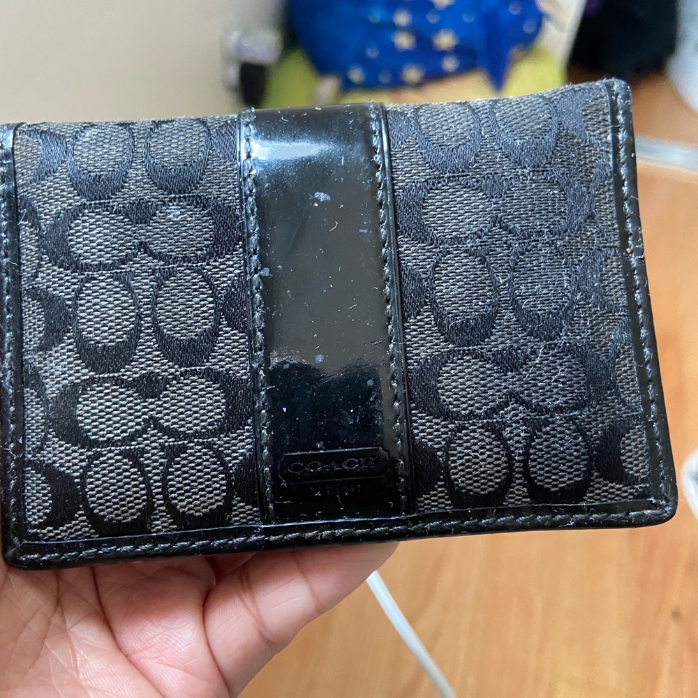 Coach card wallet